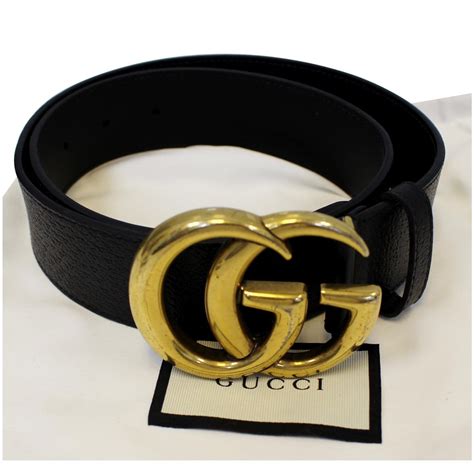 Gucci Belts Women Leather Black .